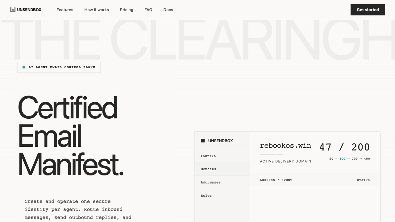 Unsendbox product screenshot
